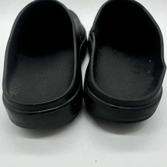 Oofos Ooclog Unisex 41 Womens 10 Mens 8 Recovery Clog Black Comfort Slip On - Picture 4 of 9